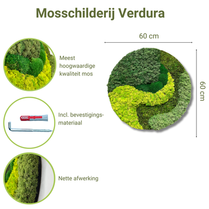 Moscirkel stijl Verdura - Ø60cm